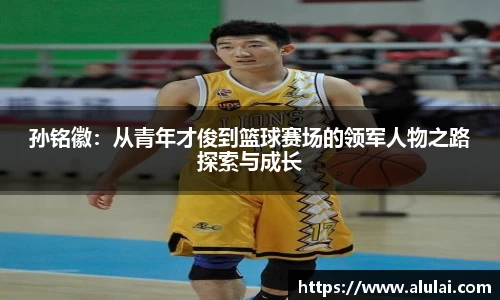 孙铭徽：从青年才俊到篮球赛场的领军人物之路探索与成长